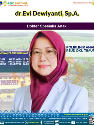 dr. Evi Dewiyanti, Sp.A