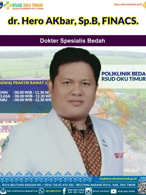 dr. Hero Akbar, Sp.B, FINACS