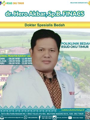 dr. Hero Akbar, Sp.B, FINACS dr. Hero Akbar, Sp.B, FINACS