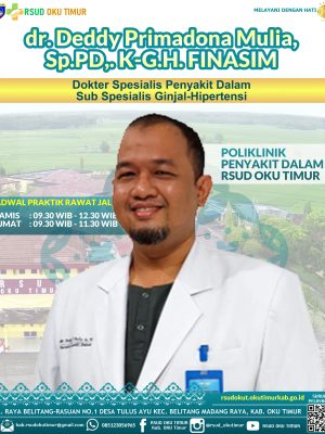 dr. Deddy Primadona Mulia, Sp.PD - K.GH, FINASIM dr. Deddy Primadona Mulia, Sp.PD - K.GH, FINASIM