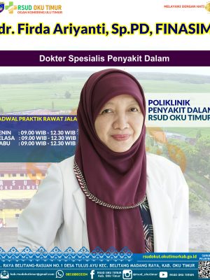 dr. Firda Ariyanti, Sp.PD, FINASIM