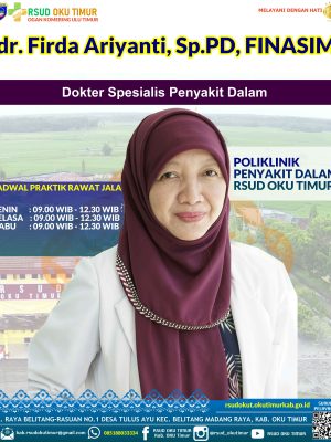 dr. Firda Ariyanti, Sp.PD, FINASIM