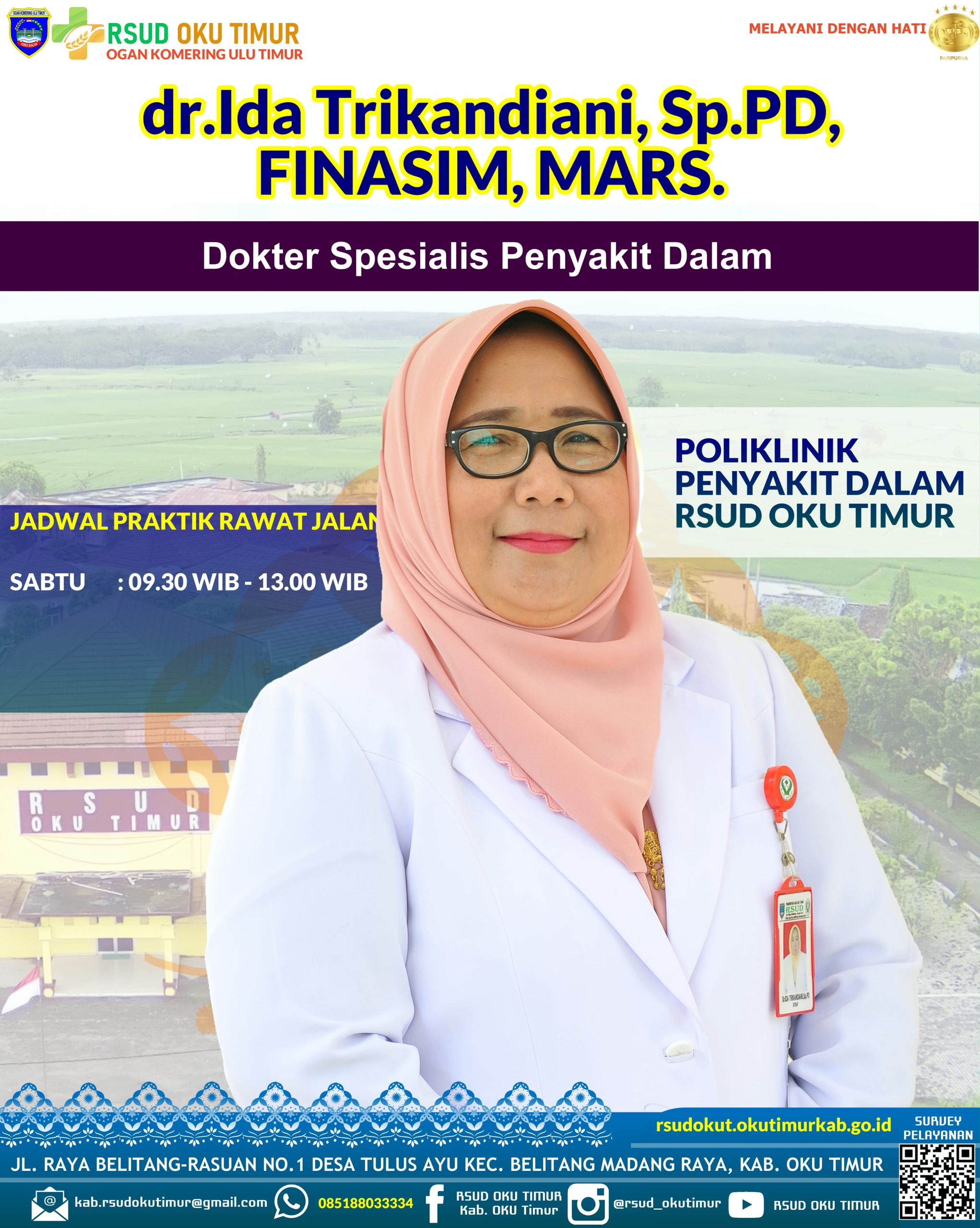 dr. Ida Trikandiani, Sp.PD, FINASIM, MARS.