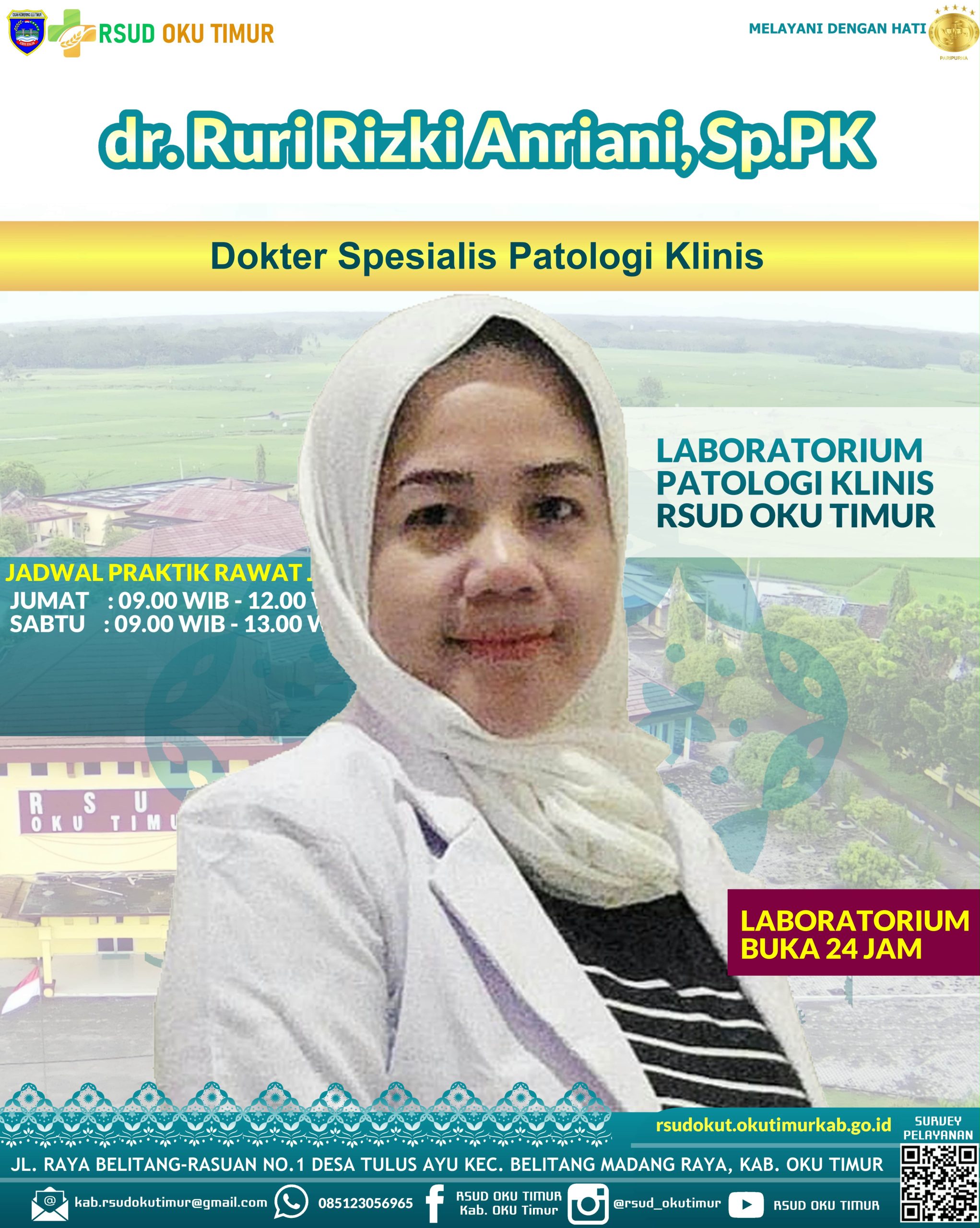 dr. Ruri Rizki Anriani, Sp.PK