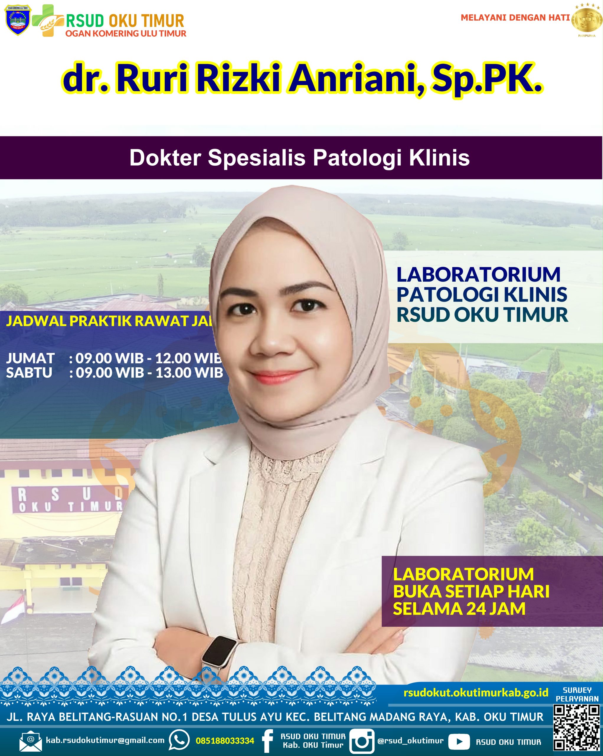 dr. Ruri Rizki Anriani, Sp.PK