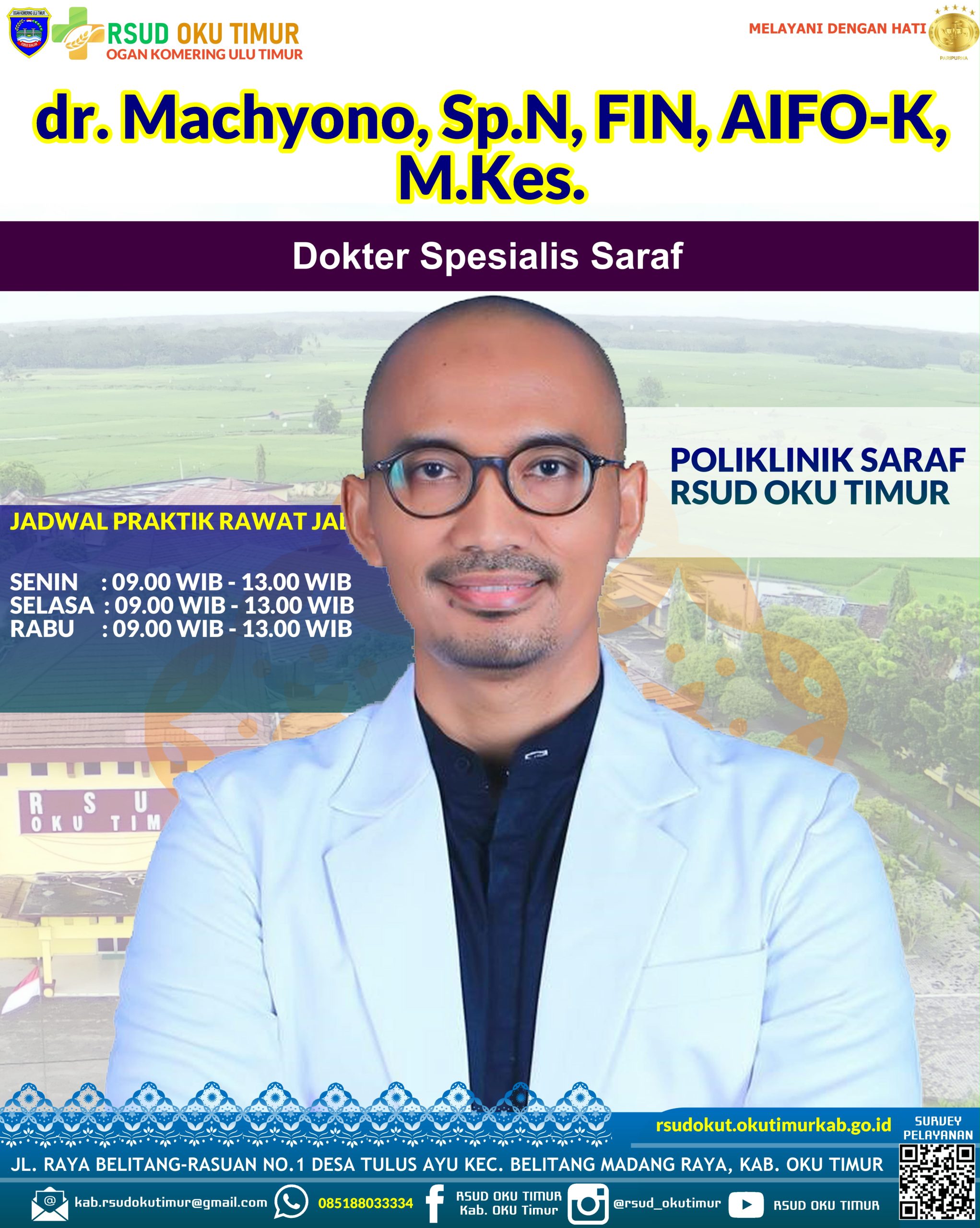 dr. Machyono, Sp.N, FIN, AIFO-K, M.Kes
