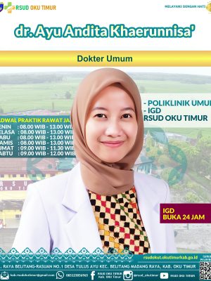 dr. Ayu Andita Khaerunnisa' dr. Ayu Andita Khaerunnisa'
