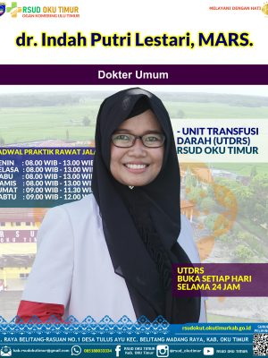 dr. Indah Putri Lestari, MARS.