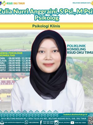 Zulia Nurri Anggraini SPsi MPsi Psikolog Zulia Nurri Anggraini SPsi MPsi Psikolog