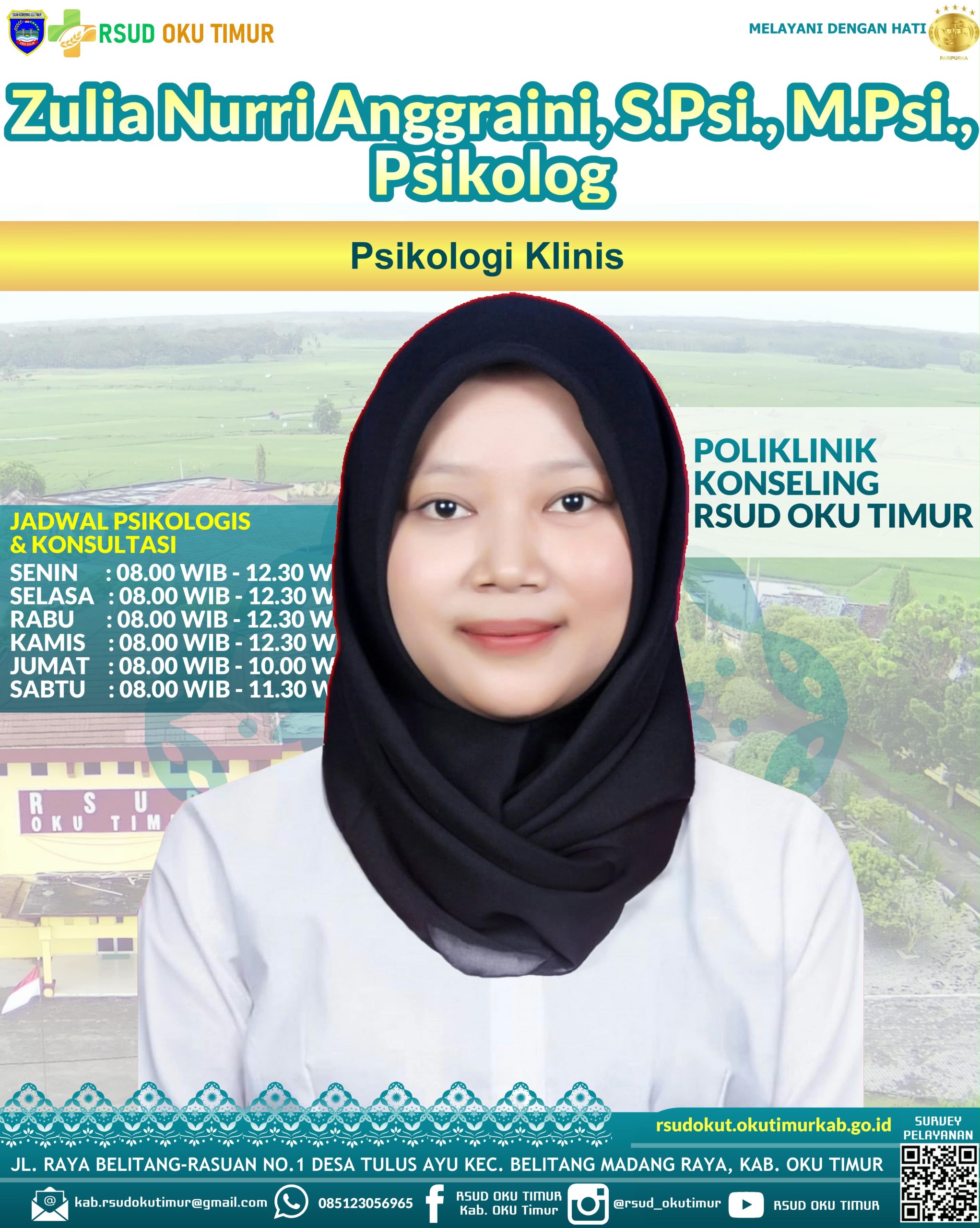 Zulia Nurri Anggraini SPsi MPsi Psikolog