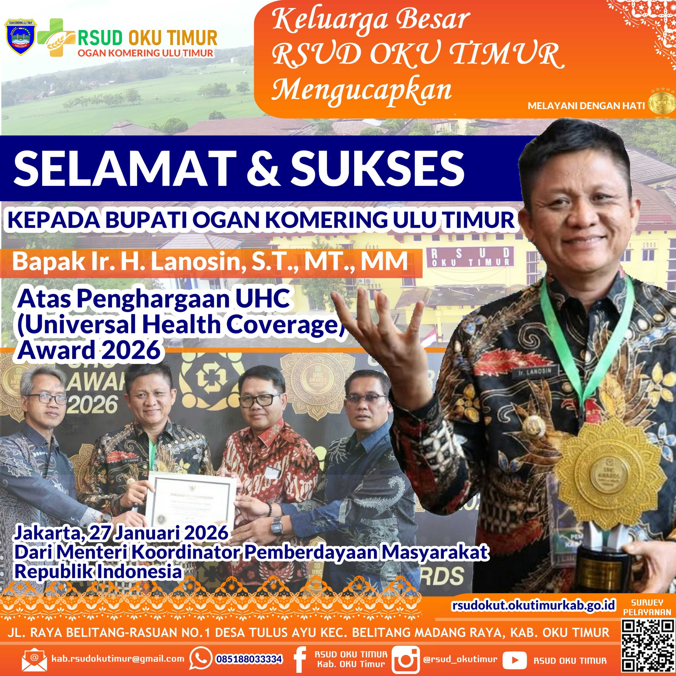 PENGHARGAAN OKU TIMUR - UHC AWARD 2026