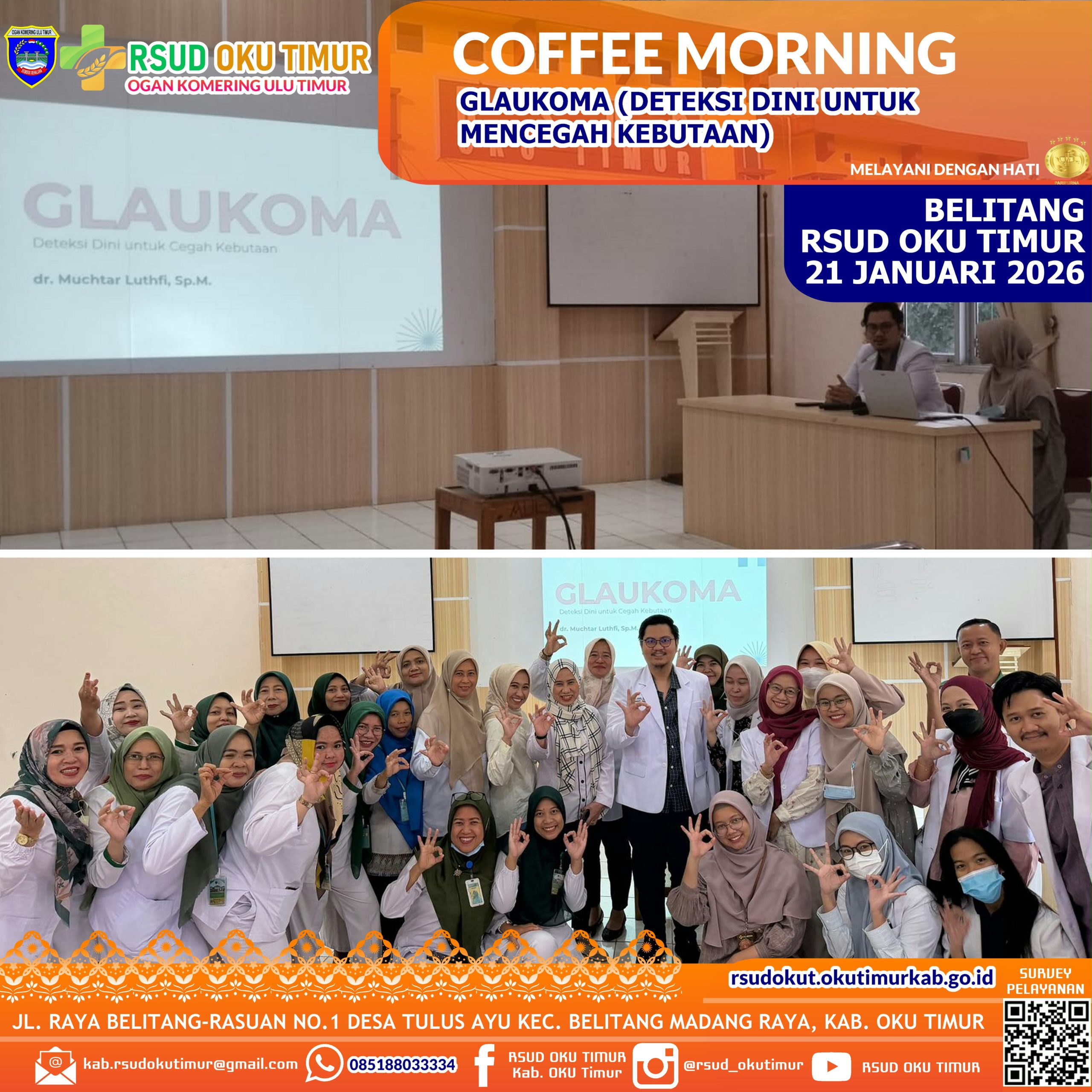 COFFEE MORNING 2026 - GLAUKOMA (DETEKSI DINI UNTUK MENCEGAH KEBUTAAN)